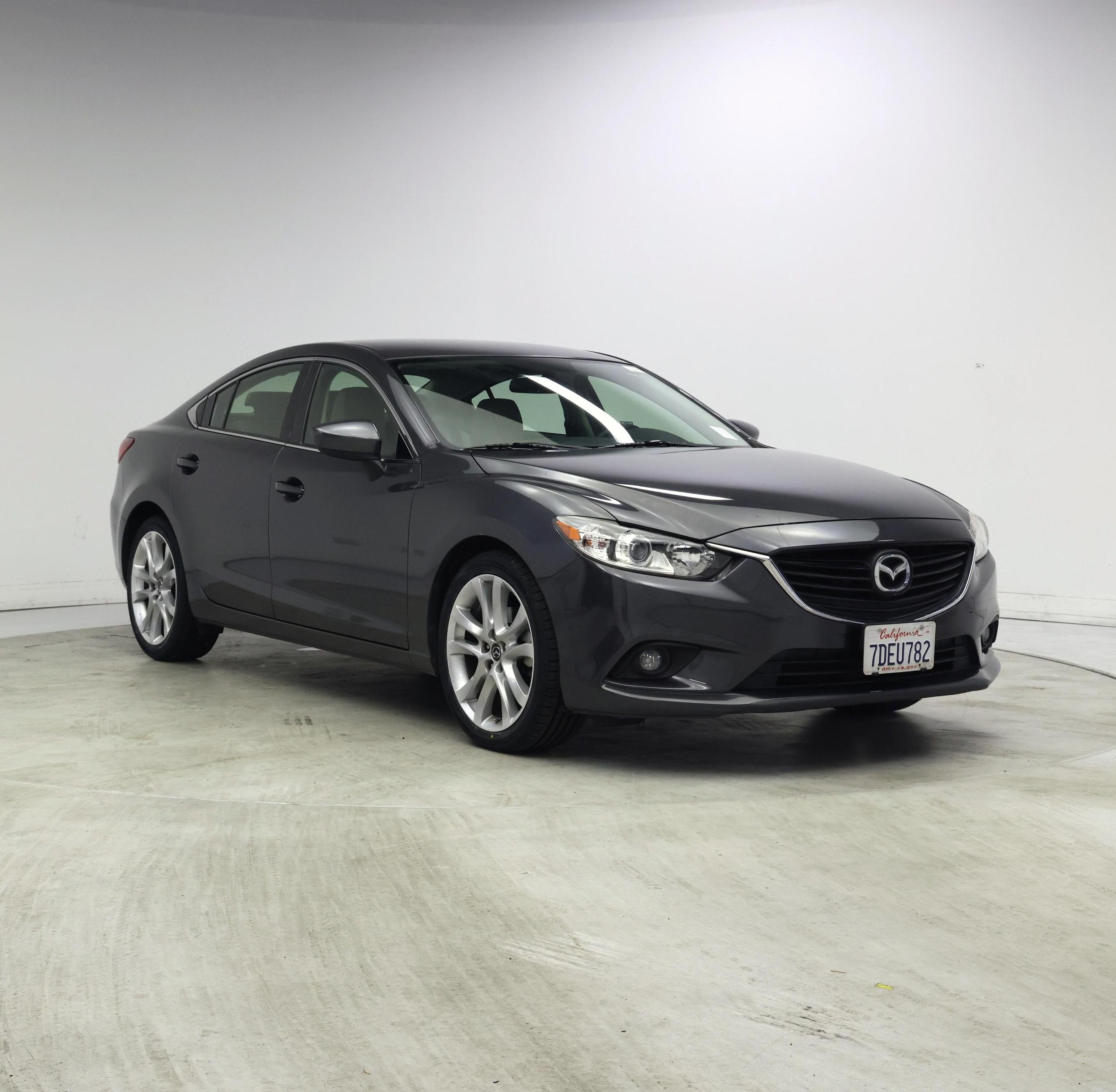 Gray 2014 Mazda MAZDA6 Sedan Front-Wheel Drive Automatic