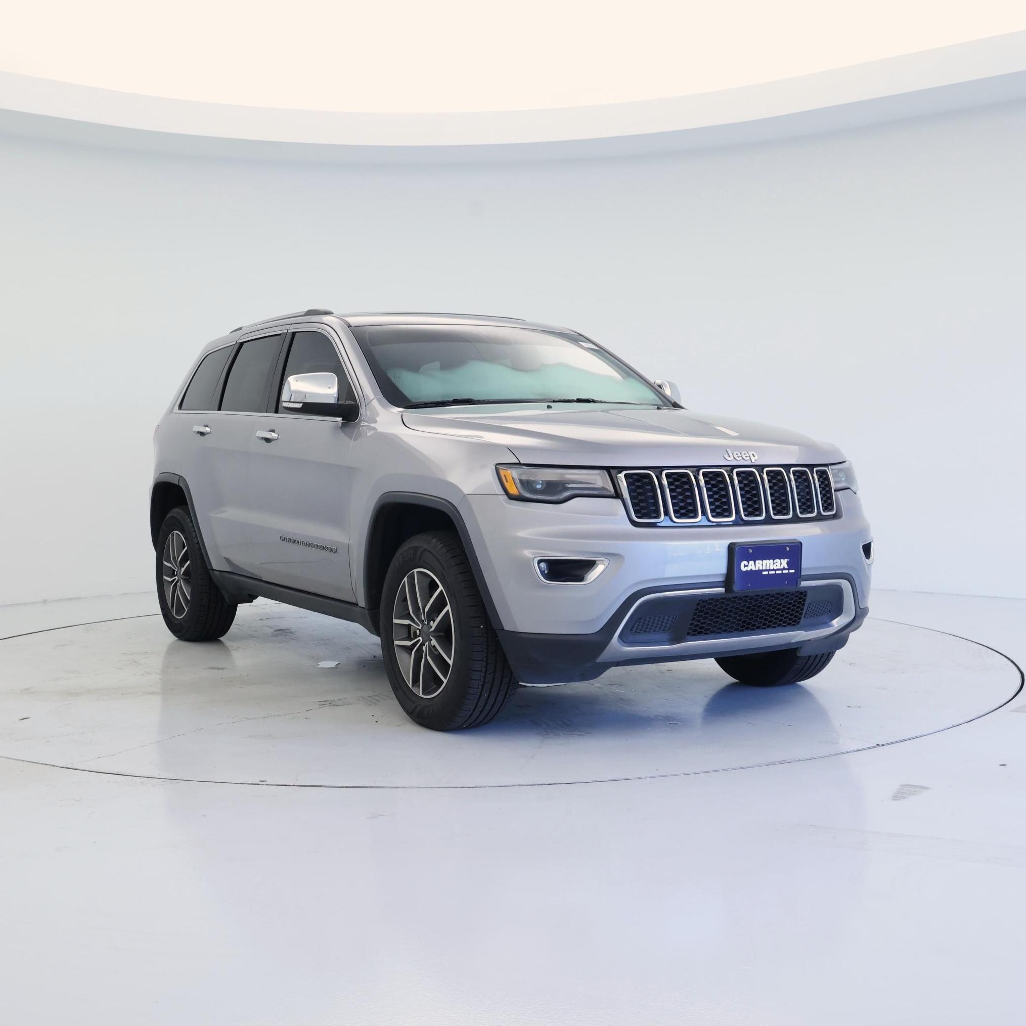 Silver 2021 Jeep Grand Cherokee SUV / Crossover Four-Wheel Drive Automatic