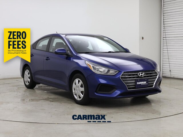 Blue 2019 Hyundai Accent Sedan Front-Wheel Drive Automatic
