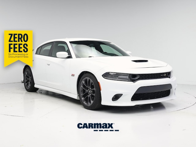 White 2020 Dodge Charger Sedan Rear-Wheel Drive Automatic