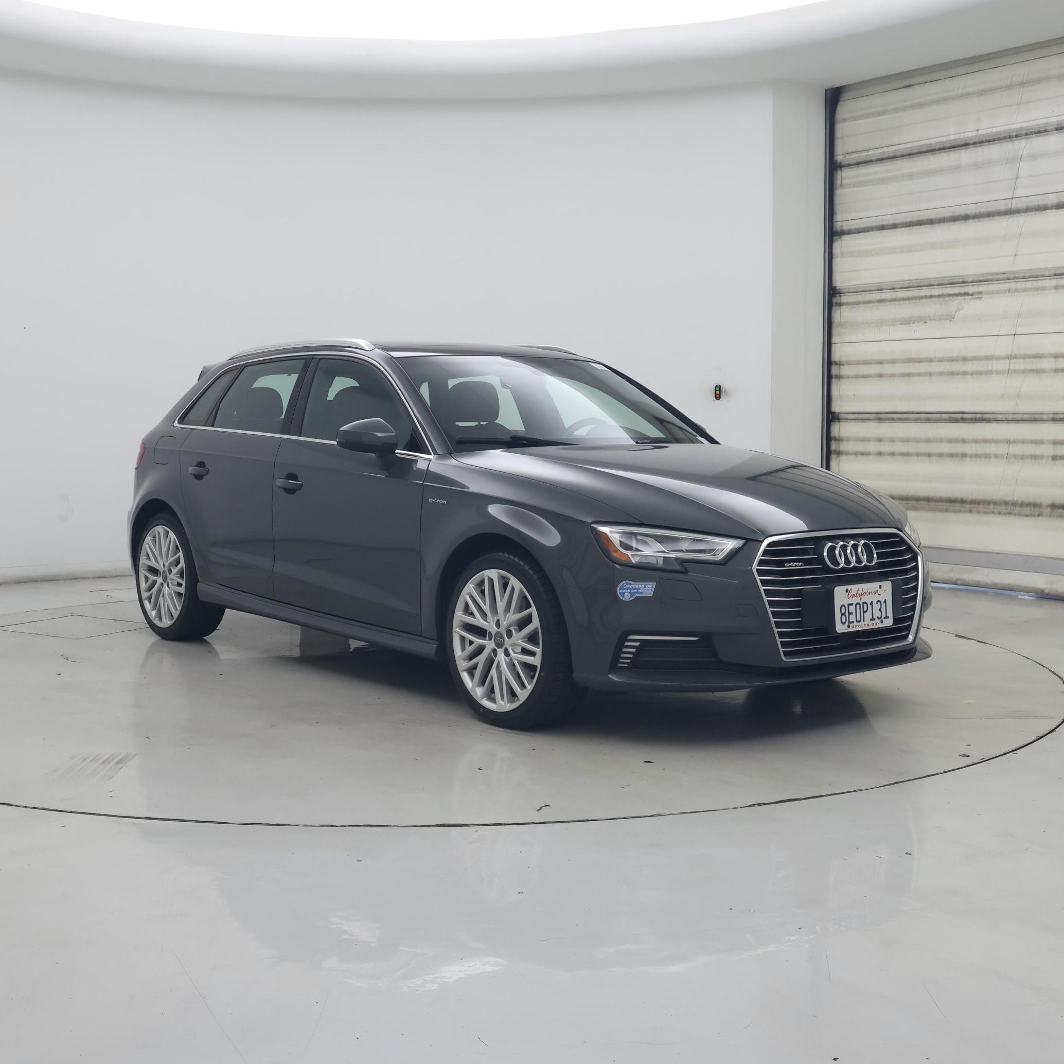 Gray 2018 Audi A3 Sportback Wagon Front-Wheel Drive Automatic