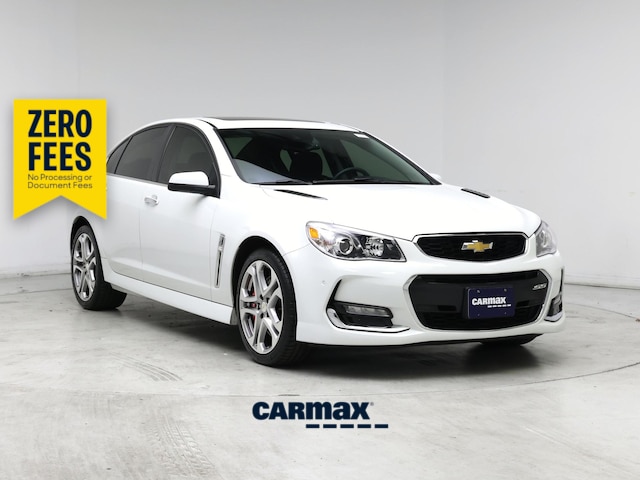 White 2016 Chevrolet SS Sedan Rear-Wheel Drive Manual