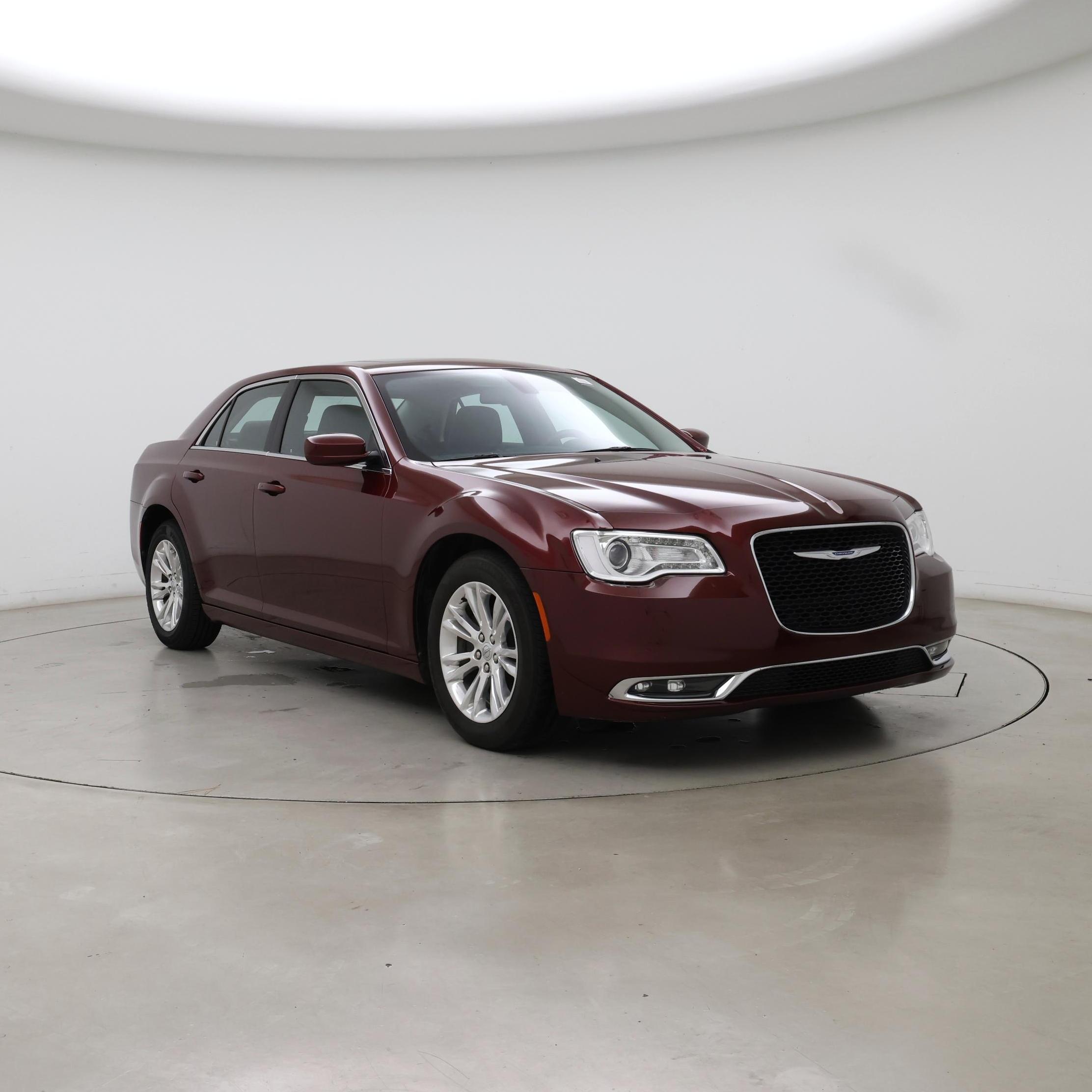 Red 2017 Chrysler 300 Sedan Rear-Wheel Drive Automatic