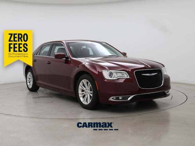 Red 2017 Chrysler 300 Sedan Rear-Wheel Drive Automatic