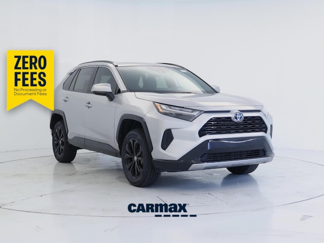 Silver 2023 Toyota RAV4 Hybrid SUV / Crossover All-Wheel Drive Automatic