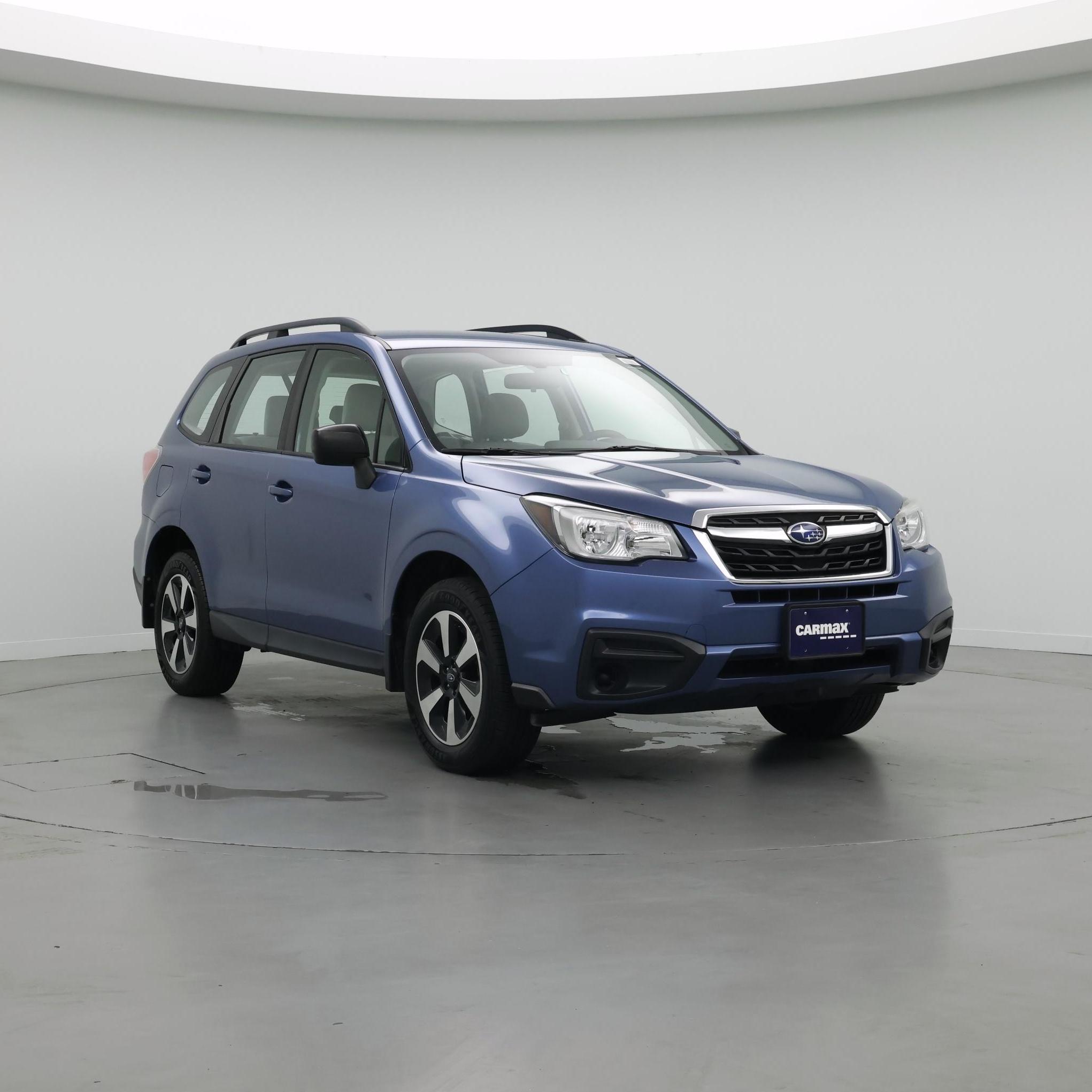 Blue 2018 Subaru Forester SUV / Crossover All-Wheel Drive Automatic