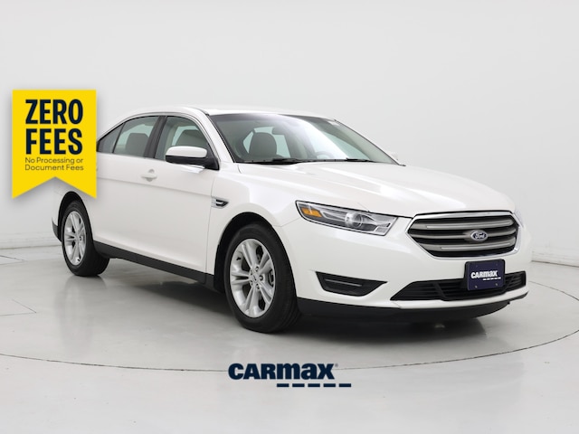 White 2019 Ford Taurus Sedan Front-Wheel Drive Automatic