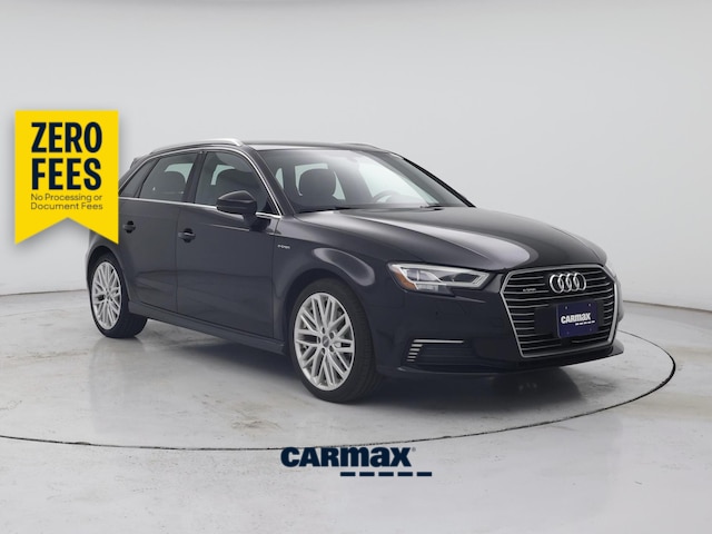 Black 2018 Audi A3 Sportback Wagon Front-Wheel Drive Automatic