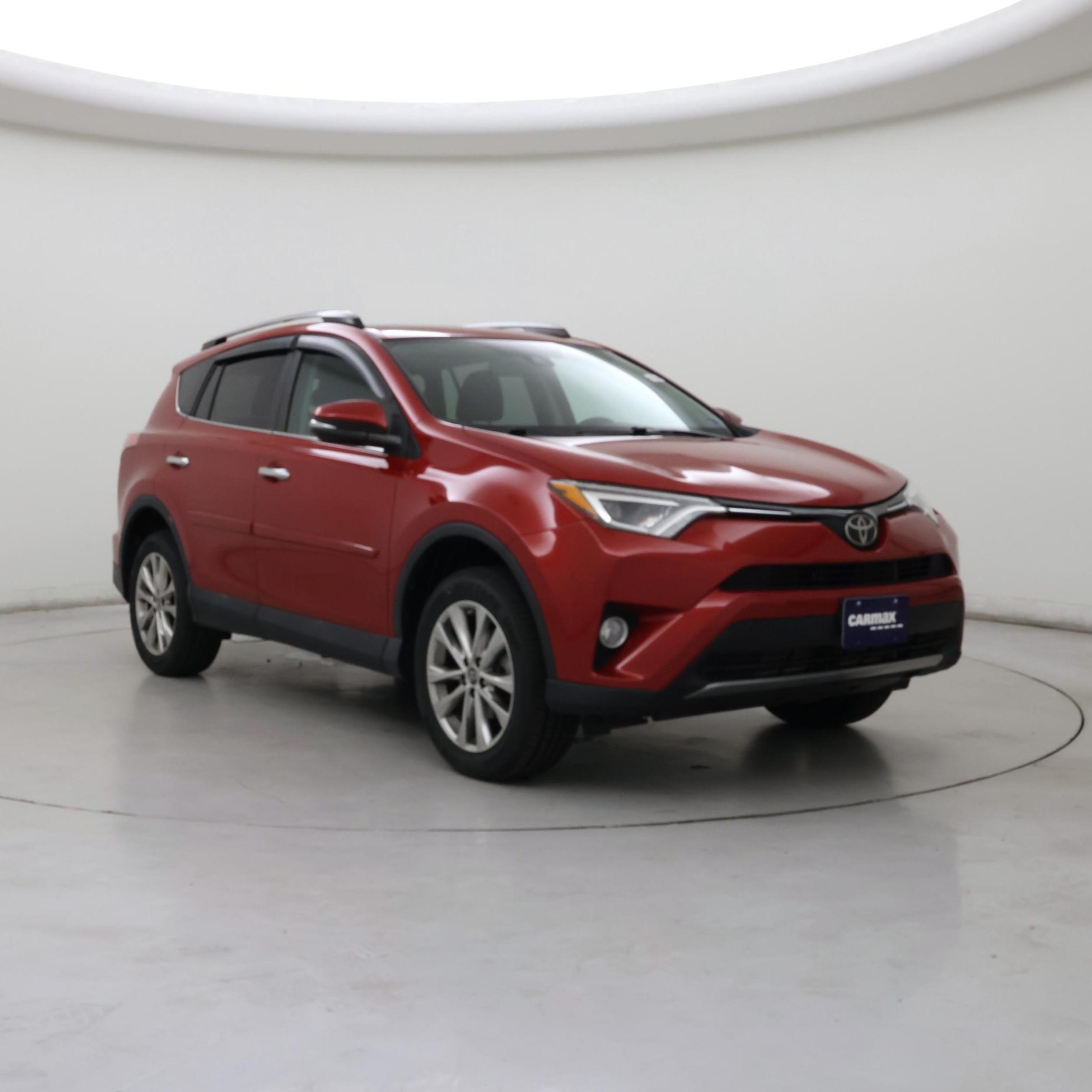 Red 2017 Toyota RAV4 SUV / Crossover All-Wheel Drive Automatic