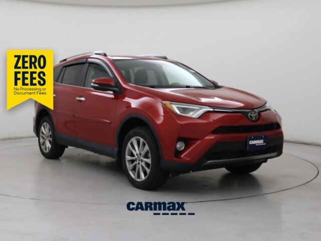 Red 2017 Toyota RAV4 SUV / Crossover All-Wheel Drive Automatic