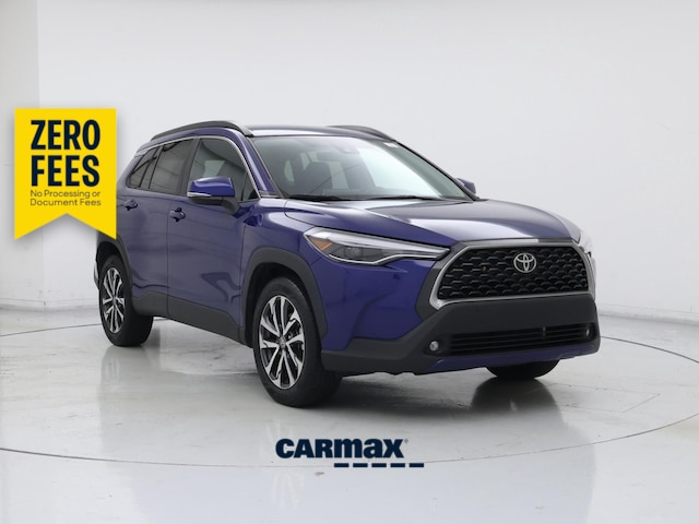 Blue 2022 Toyota Corolla Cross SUV / Crossover Front-Wheel Drive Automatic