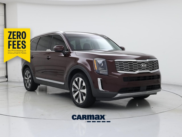 Red (Burgundy) 2020 Kia Telluride SUV / Crossover Front-Wheel Drive Automatic