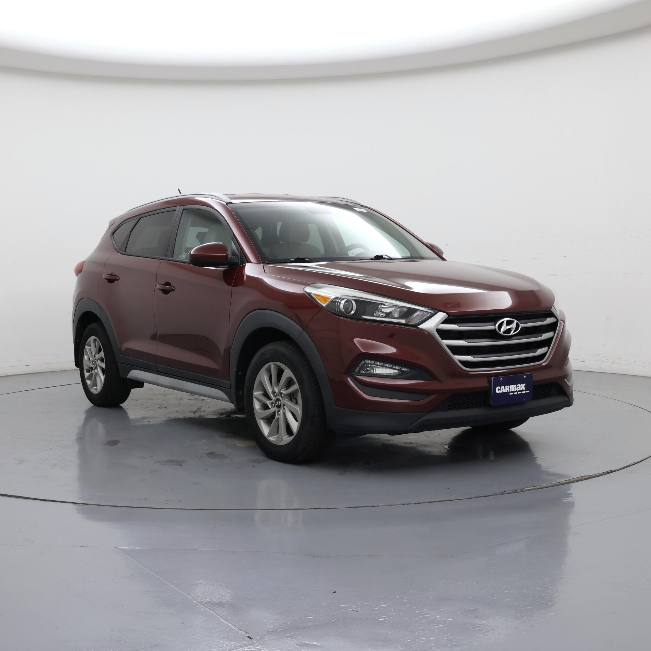 Red 2017 Hyundai Tucson SUV / Crossover Front-Wheel Drive Automatic