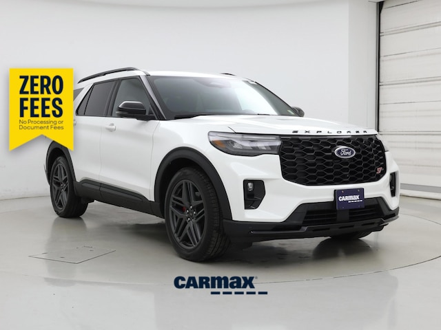 White 2025 Ford Explorer SUV / Crossover All-Wheel Drive Automatic