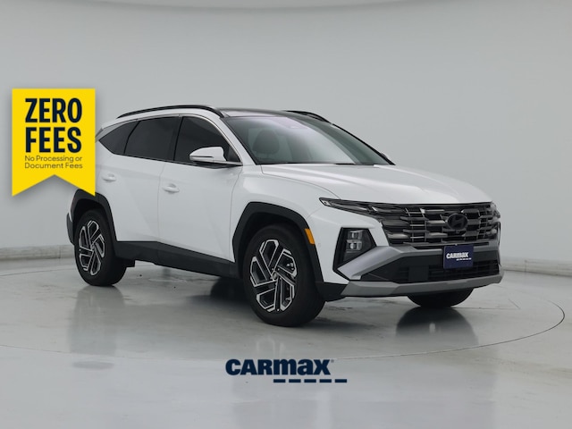 White 2025 Hyundai Tucson Hybrid SUV / Crossover All-Wheel Drive Automatic