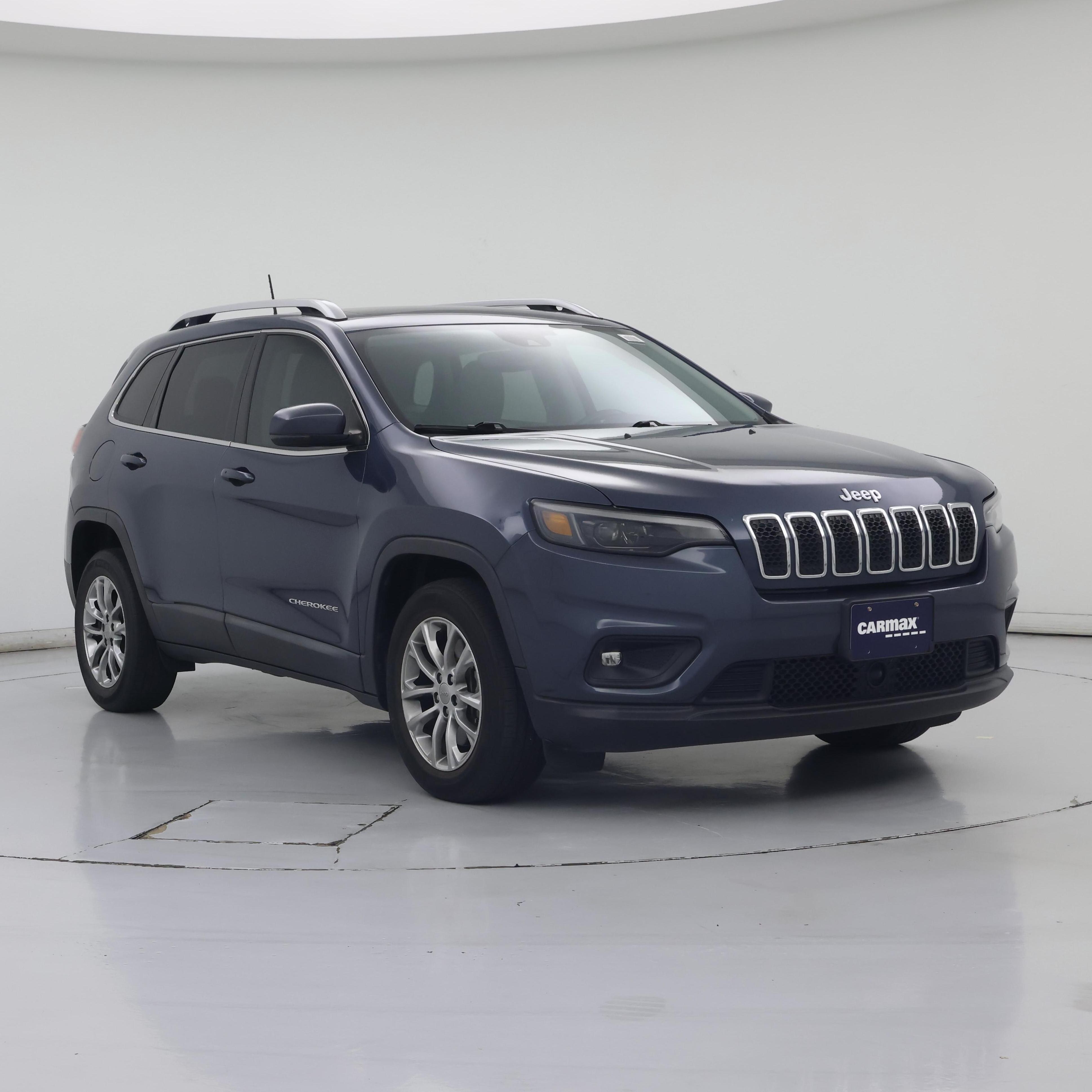 Blue 2021 Jeep Cherokee SUV / Crossover Front-Wheel Drive Automatic