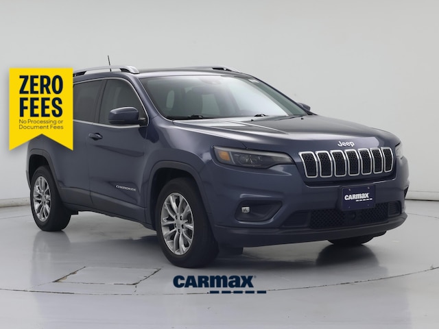 Blue 2021 Jeep Cherokee SUV / Crossover Front-Wheel Drive Automatic