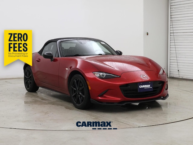 Red 2020 Mazda MX-5 Miata Convertible Rear-Wheel Drive Automatic