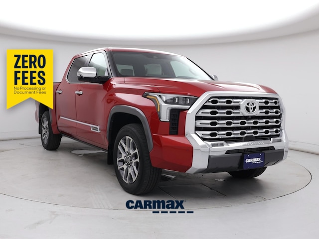 Red 2024 Toyota Tundra Pickup Truck Four-Wheel Drive Automatic