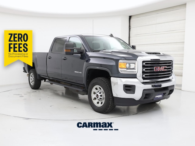Gray 2019 GMC Sierra 3500HD Pickup Truck Four-Wheel Drive Automatic
