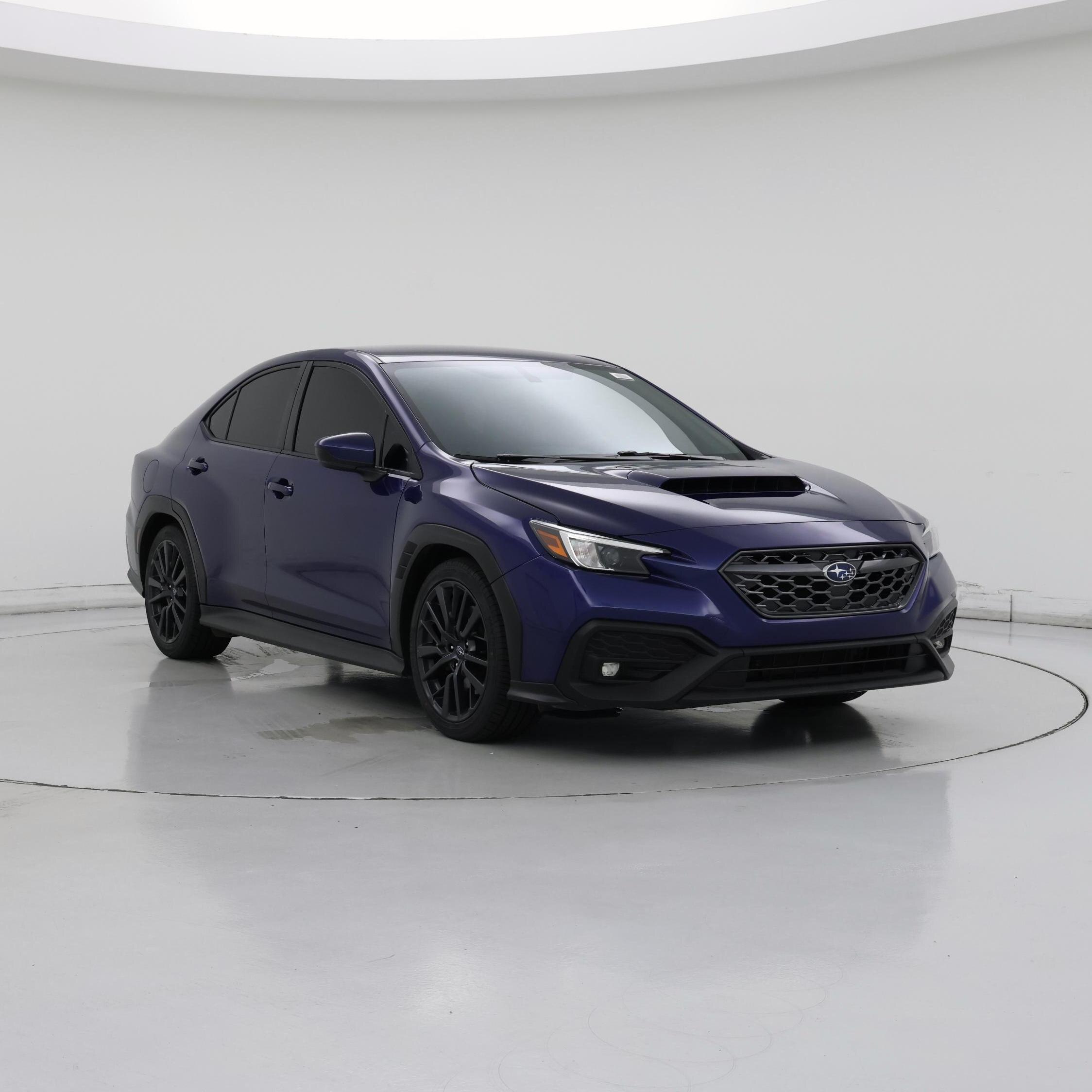 Blue 2023 Subaru WRX Sedan All-Wheel Drive Manual