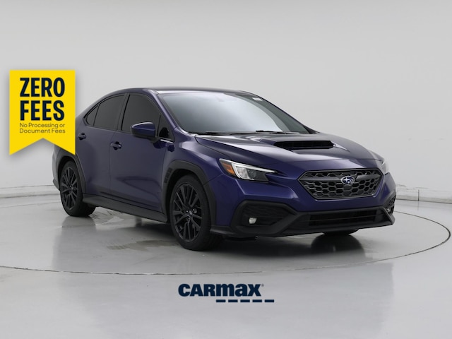 Blue 2023 Subaru WRX Sedan All-Wheel Drive Manual