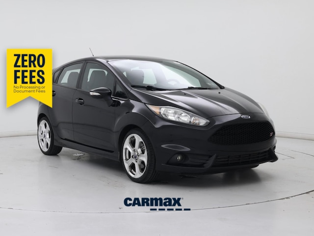 Black 2017 Ford Fiesta Hatchback Front-Wheel Drive Manual