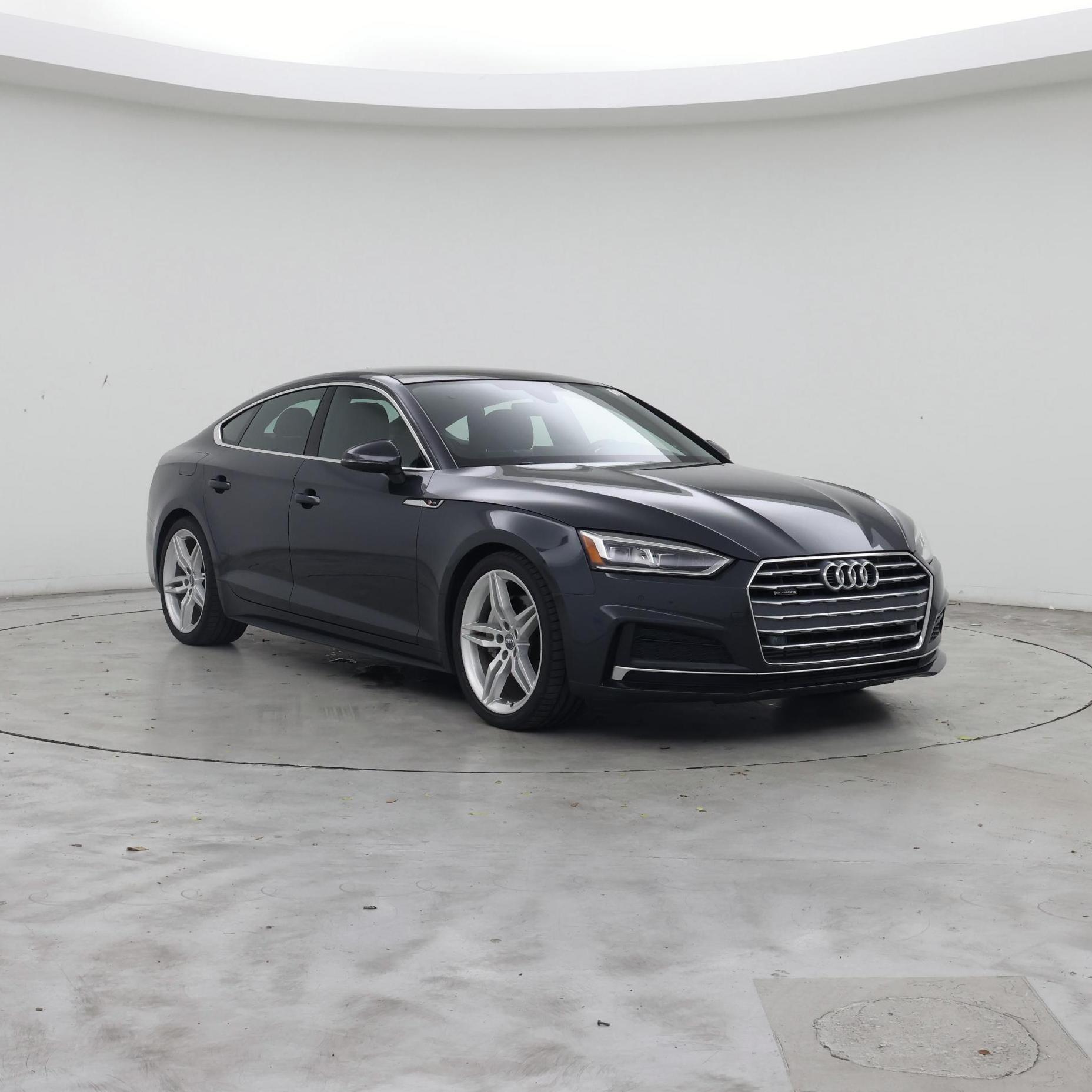 Gray 2019 Audi A5 Sportback Sedan All-Wheel Drive Automatic