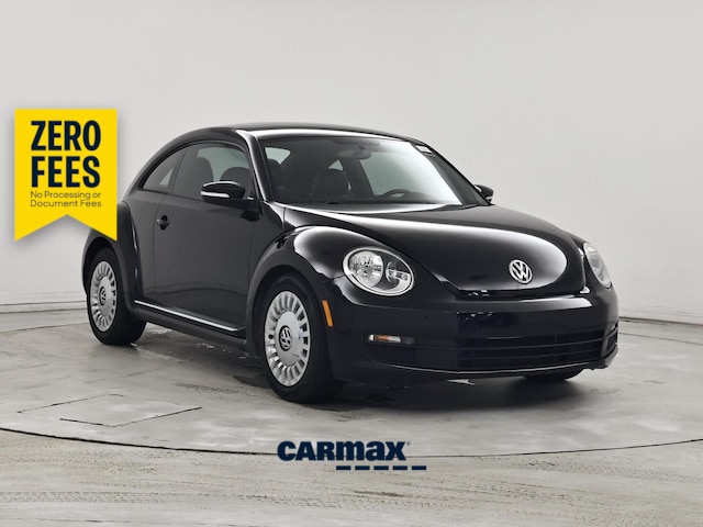 Black 2014 Volkswagen Beetle Hatchback Front-Wheel Drive Automatic