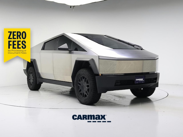 Gray 2024 Tesla Cybertruck Pickup Truck All-Wheel Drive Automatic