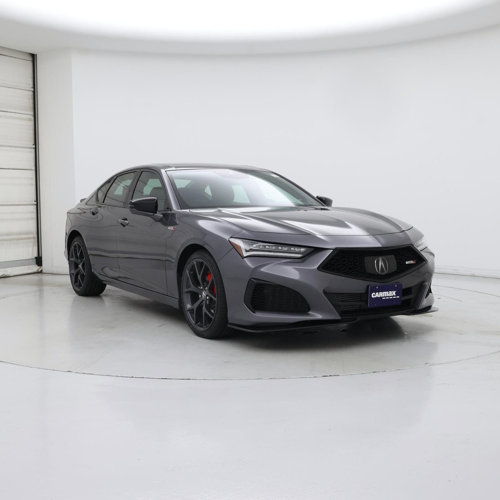 Gray 2023 Acura TLX Sedan All-Wheel Drive Automatic