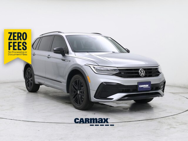 Silver 2022 Volkswagen Tiguan SUV / Crossover All-Wheel Drive Automatic