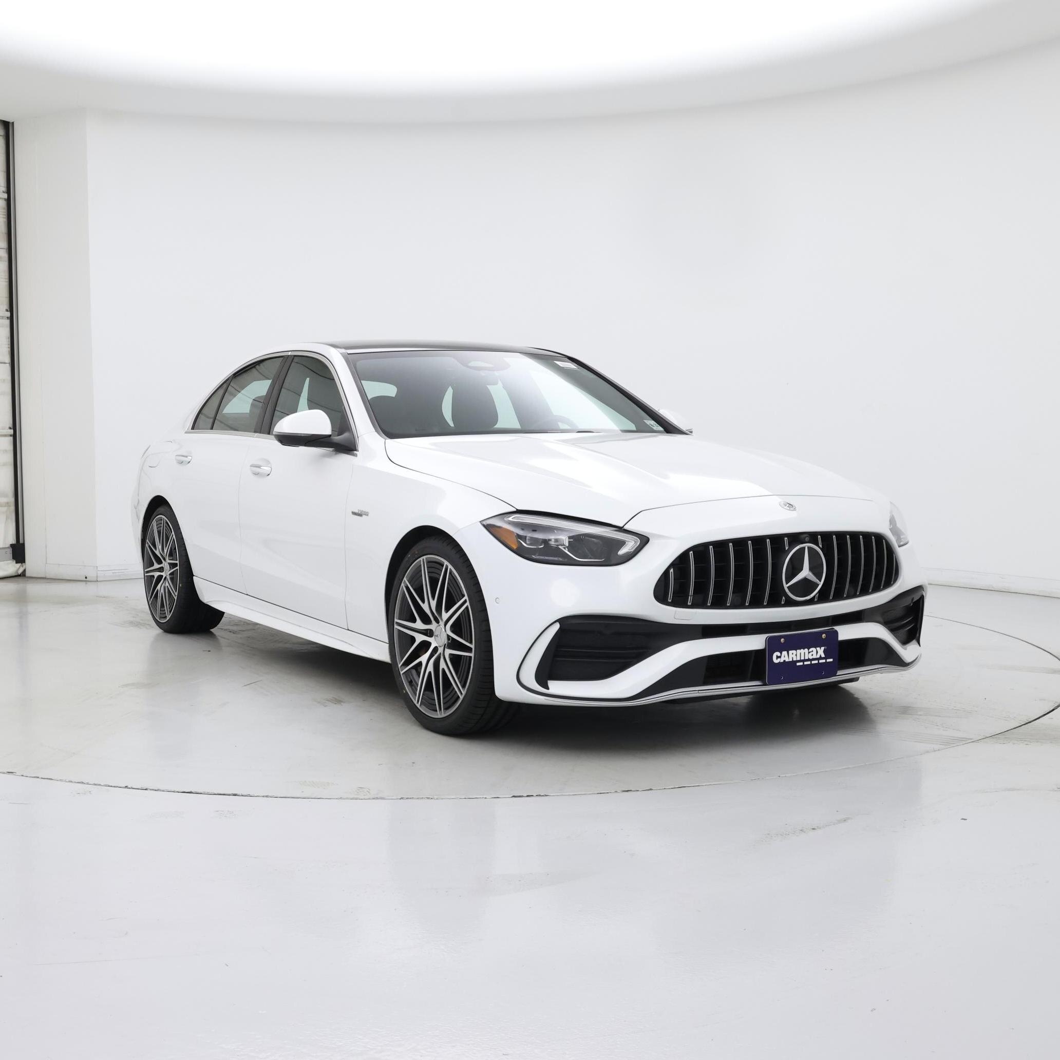 White 2023 Mercedes-Benz C-Class Convertible All-Wheel Drive Automatic