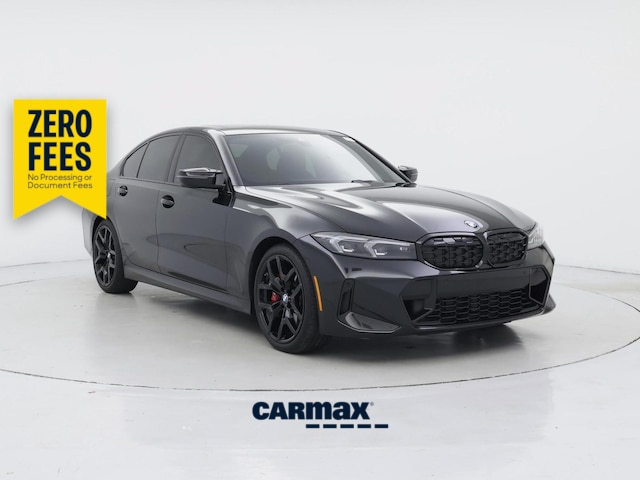 Black 2025 BMW 3 Series Sedan Rear-Wheel Drive Automatic
