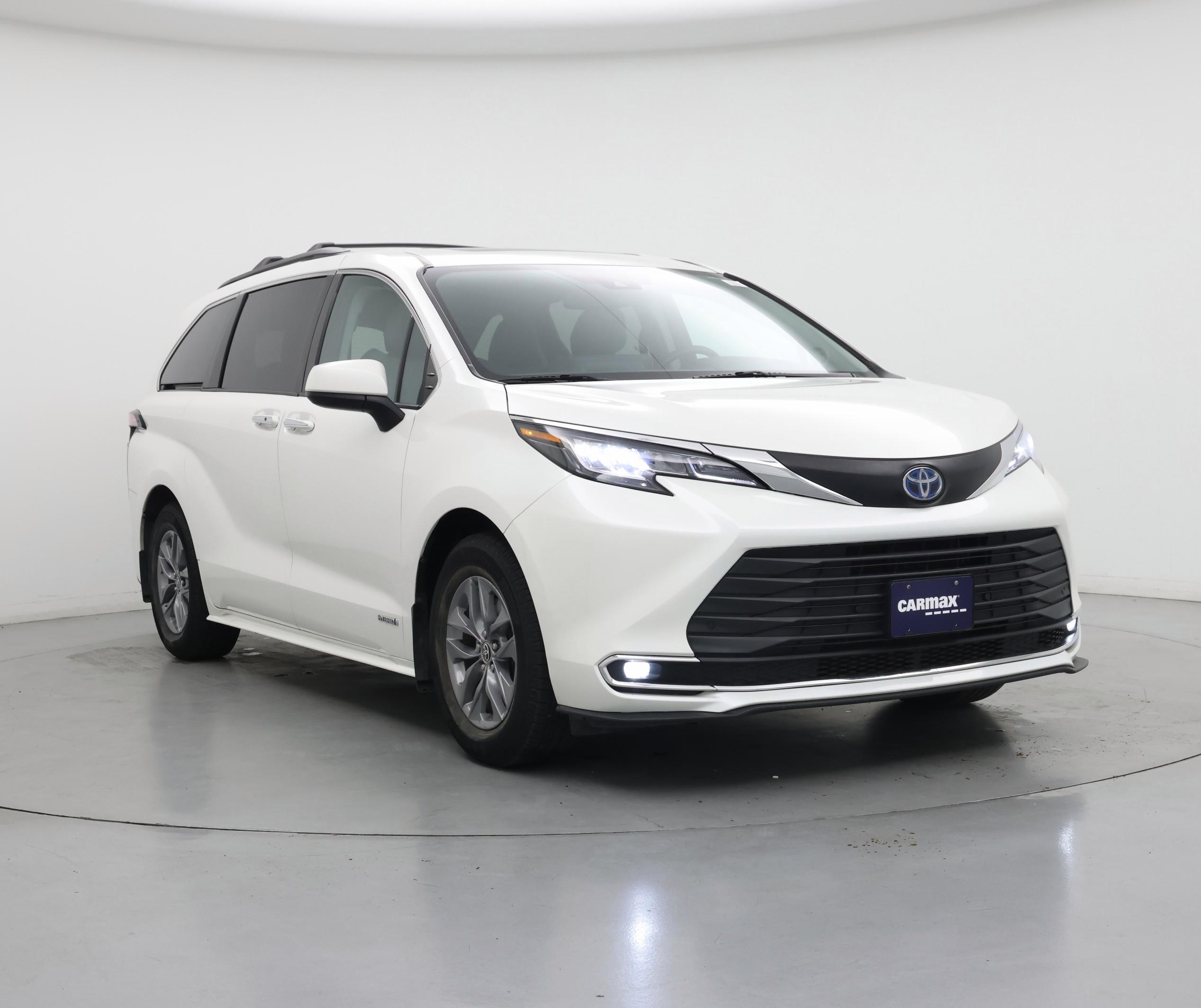 Pearl 2021 Toyota Sienna Minivan Front-Wheel Drive Automatic