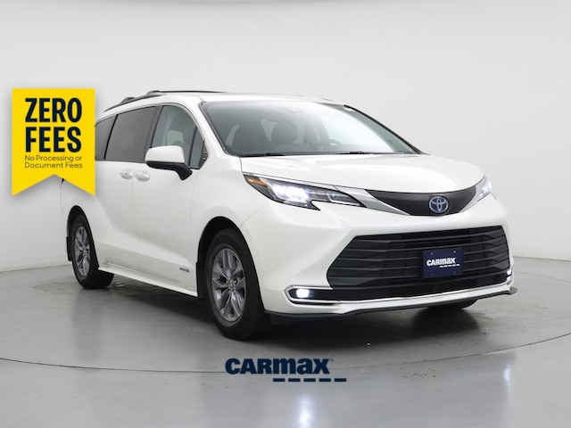 Pearl 2021 Toyota Sienna Minivan Front-Wheel Drive Automatic