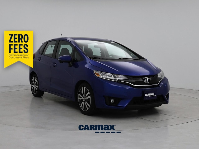 Blue 2015 Honda Fit Hatchback Front-Wheel Drive Automatic