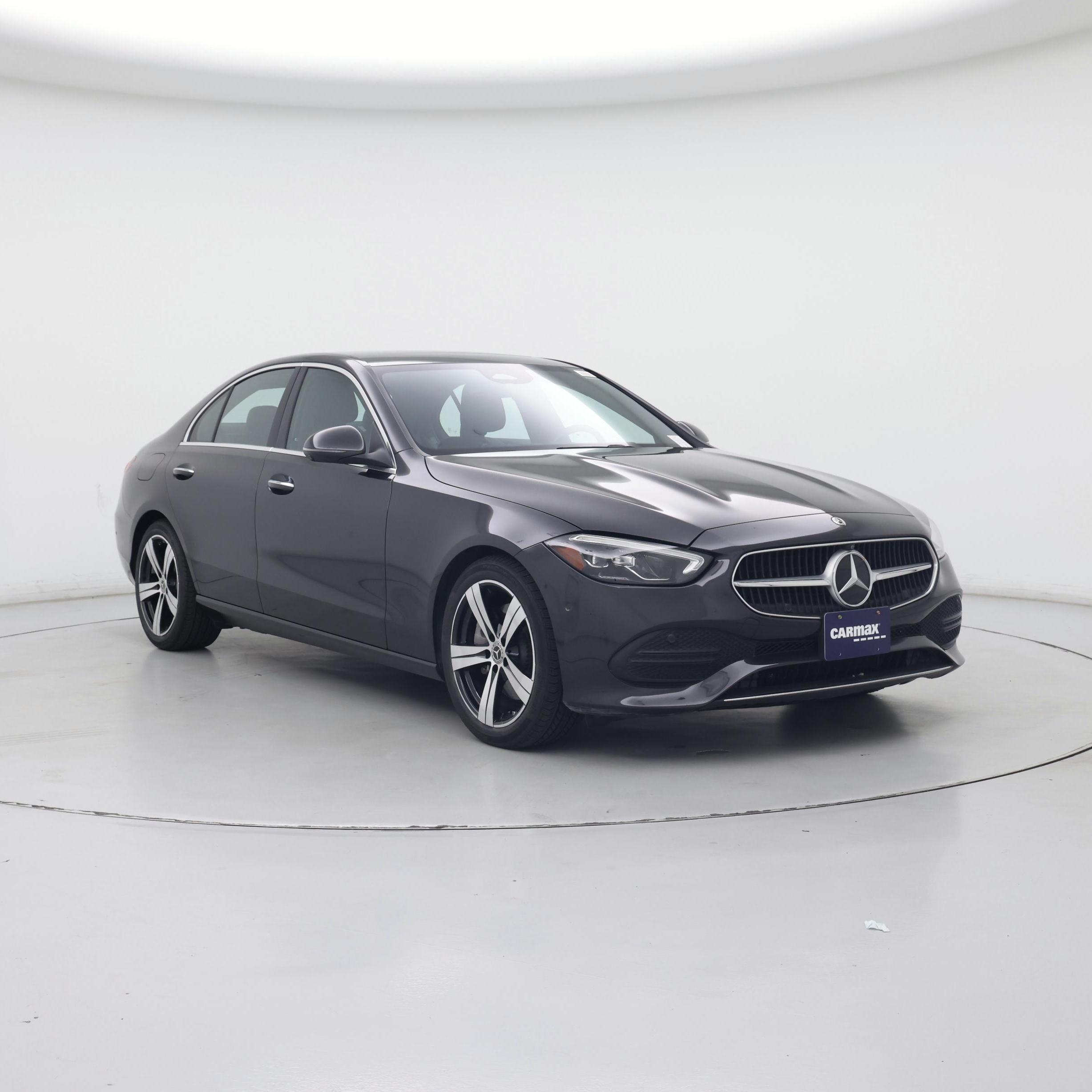 Gray 2023 Mercedes-Benz C-Class Sedan Rear-Wheel Drive Automatic