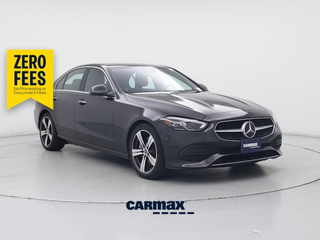 Gray 2023 Mercedes-Benz C-Class Sedan Rear-Wheel Drive Automatic