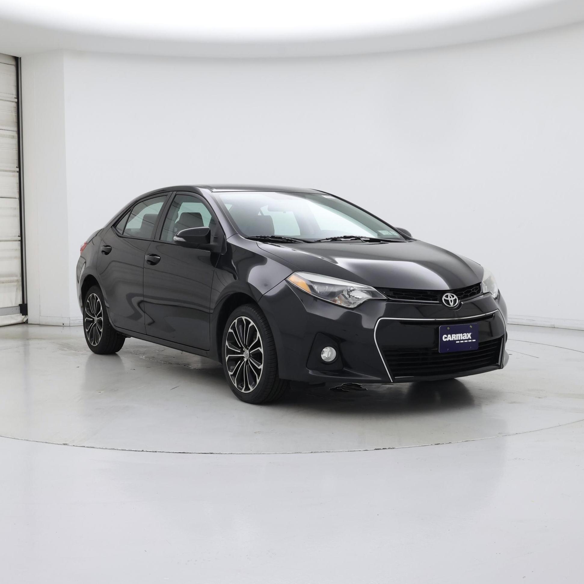 Black 2016 Toyota Corolla Sedan Front-Wheel Drive Automatic