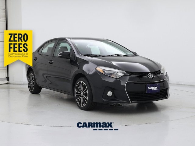 Black 2016 Toyota Corolla Sedan Front-Wheel Drive Automatic