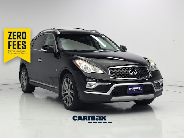 Black 2016 INFINITI QX50 SUV / Crossover Rear-Wheel Drive Automatic