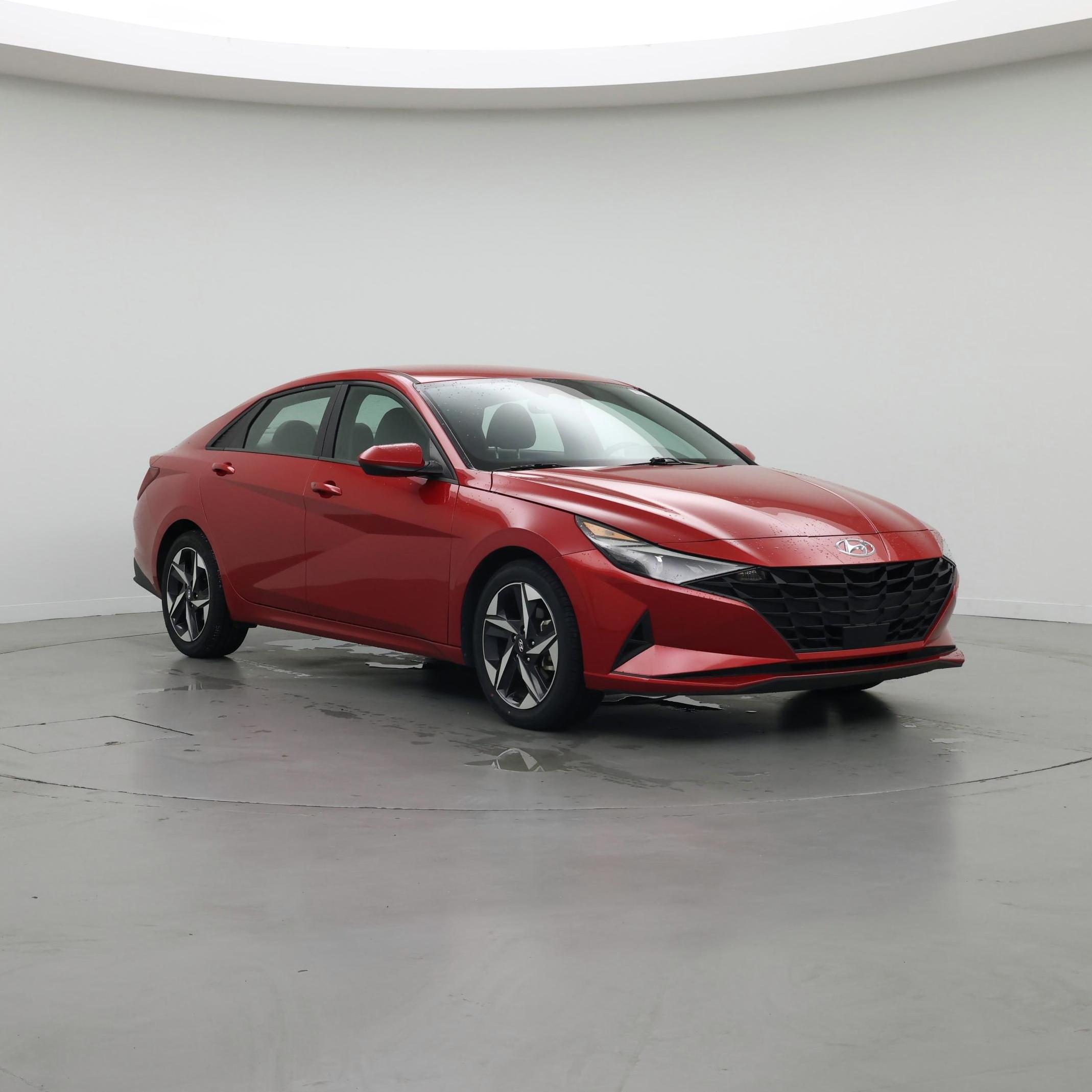 Red 2023 Hyundai Elantra Sedan Front-Wheel Drive Automatic