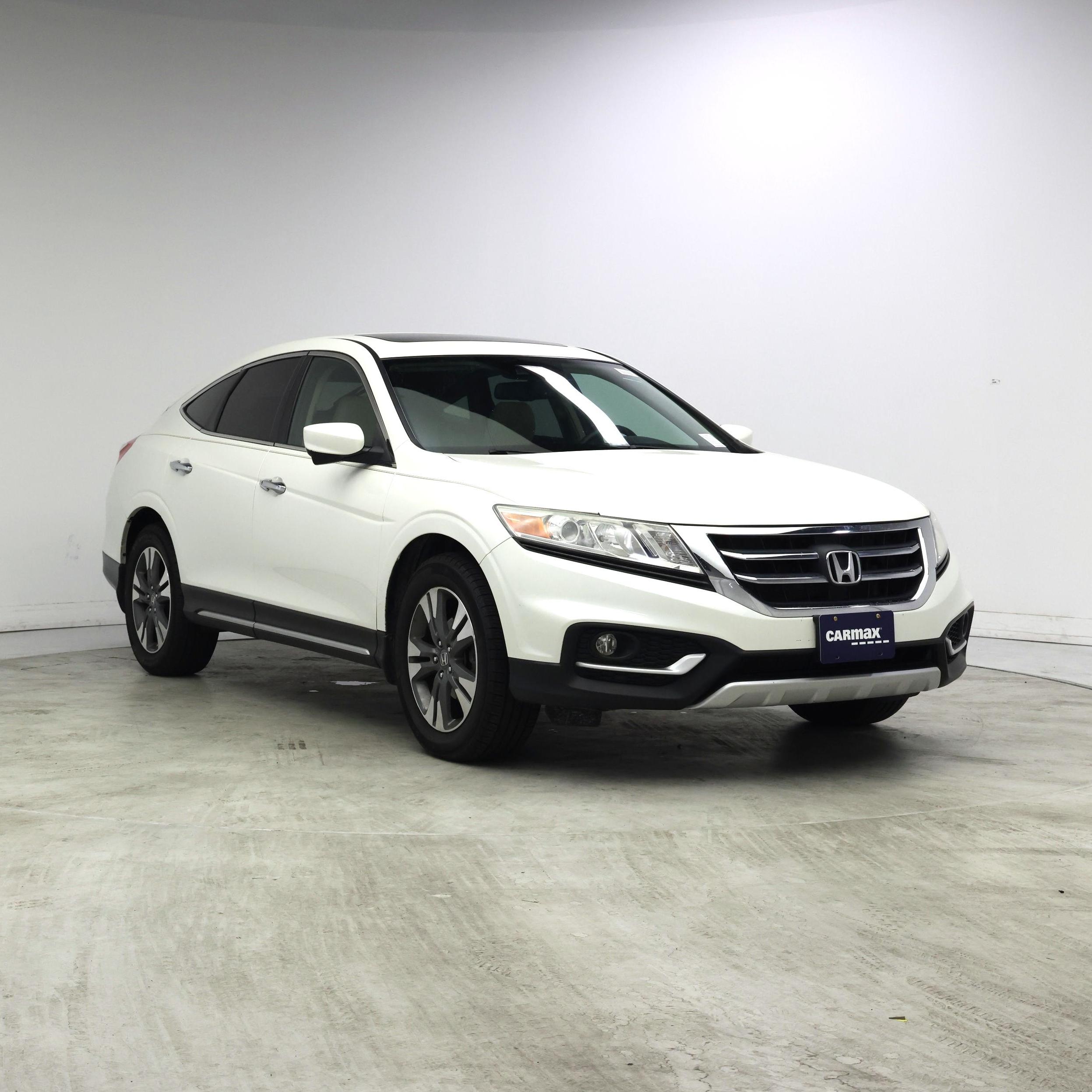 White 2015 Honda Crosstour SUV / Crossover All-Wheel Drive Automatic