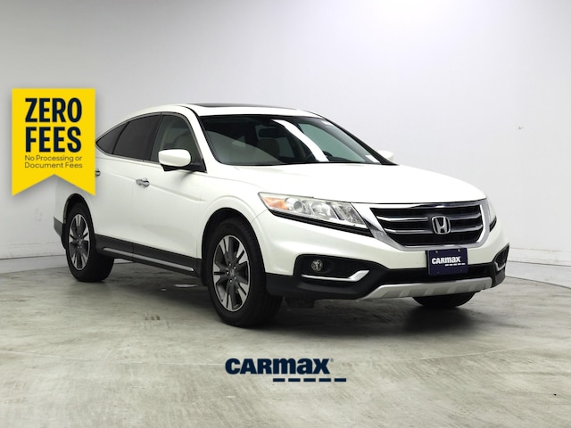 White 2015 Honda Crosstour SUV / Crossover All-Wheel Drive Automatic