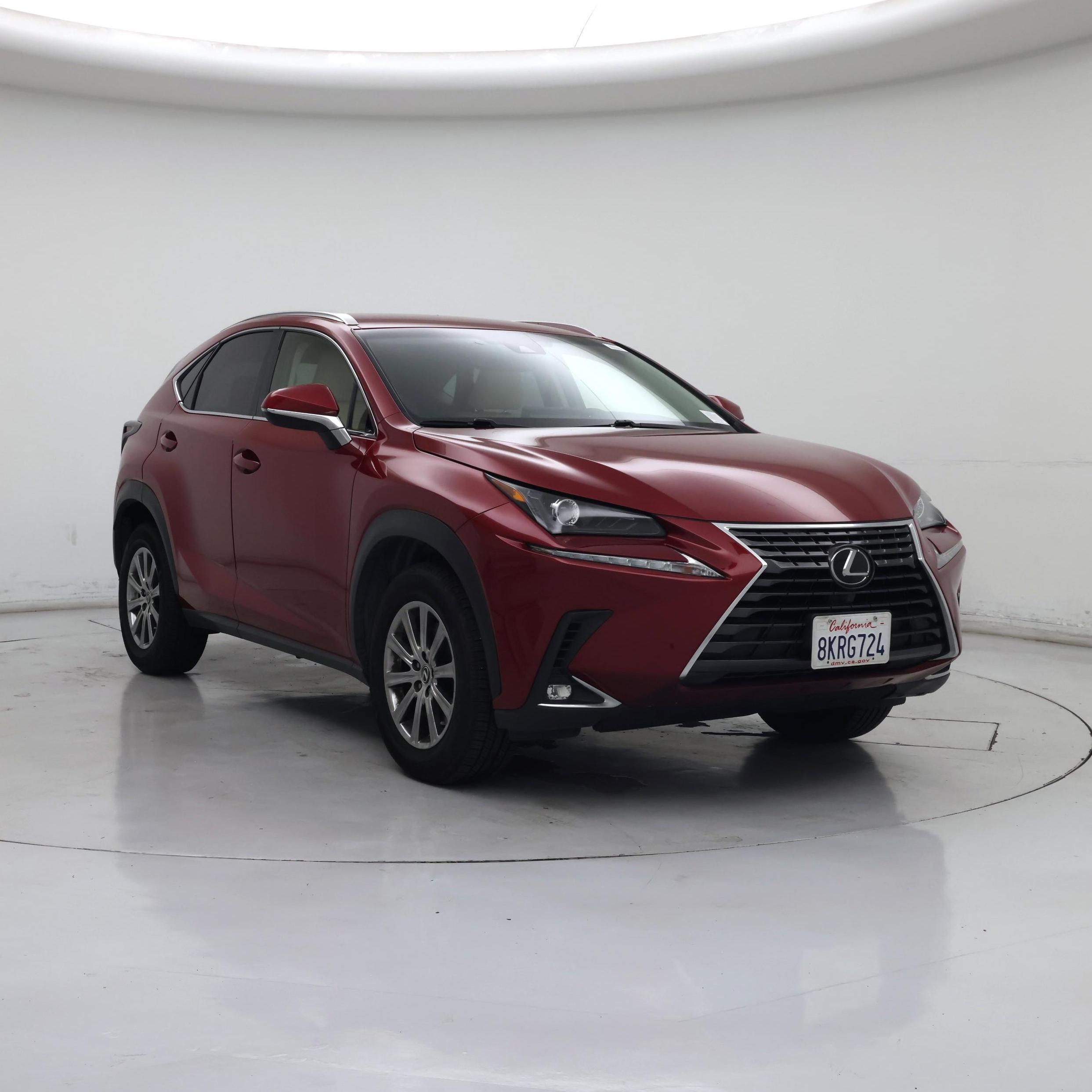 Red 2019 Lexus NX SUV / Crossover Front-Wheel Drive Automatic