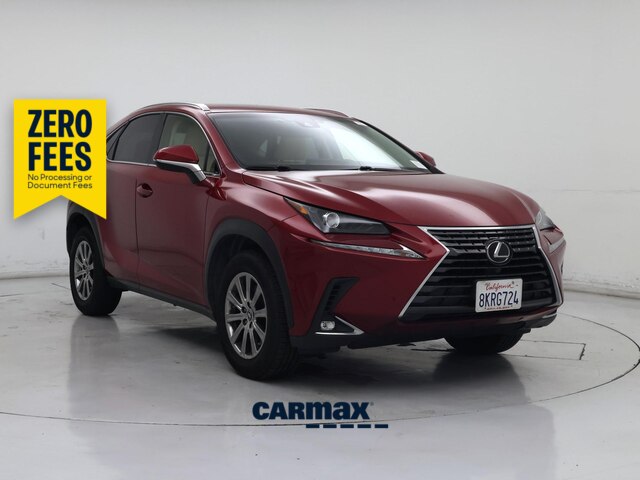 Red 2019 Lexus NX SUV / Crossover Front-Wheel Drive Automatic