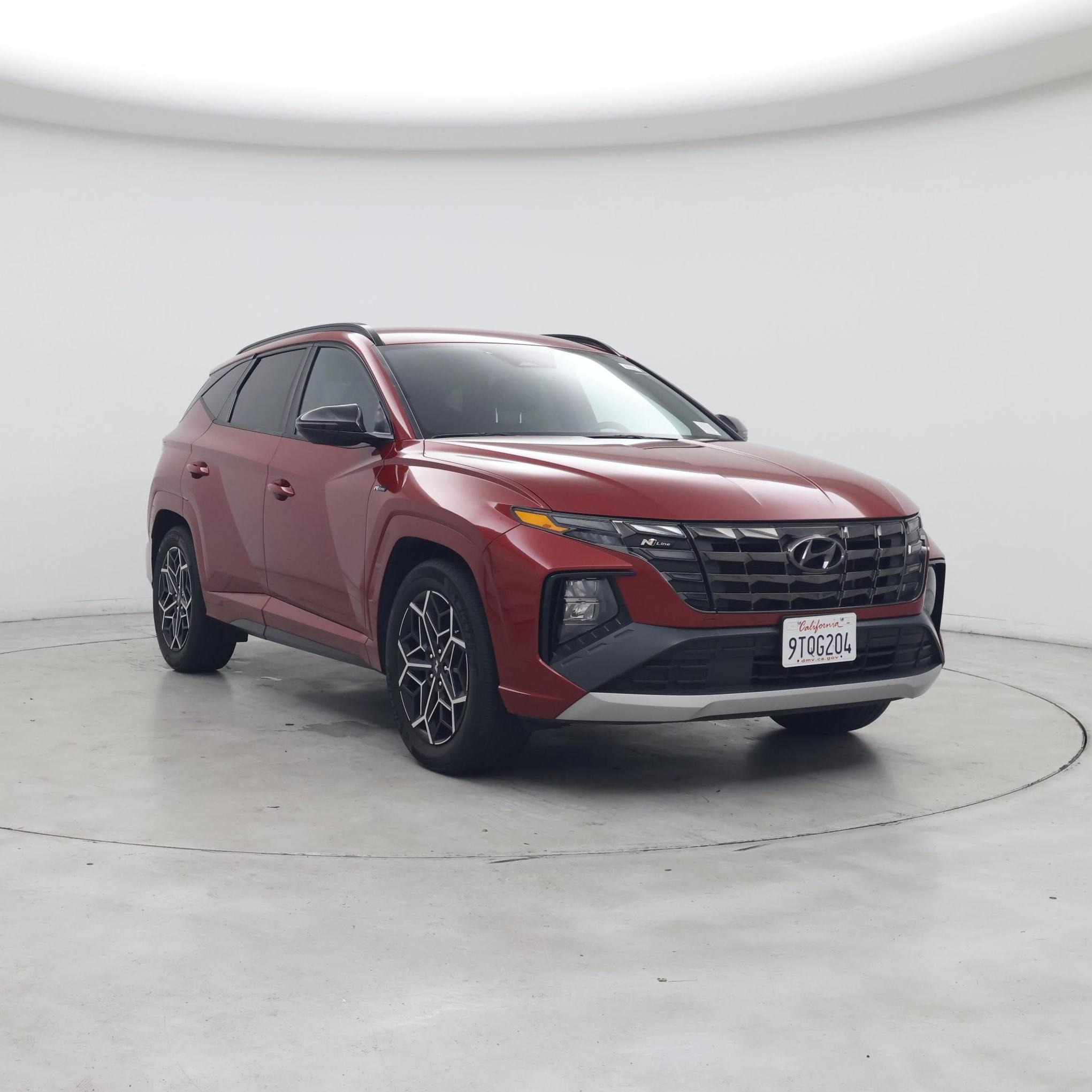 Red 2022 Hyundai Tucson SUV / Crossover Front-Wheel Drive Automatic
