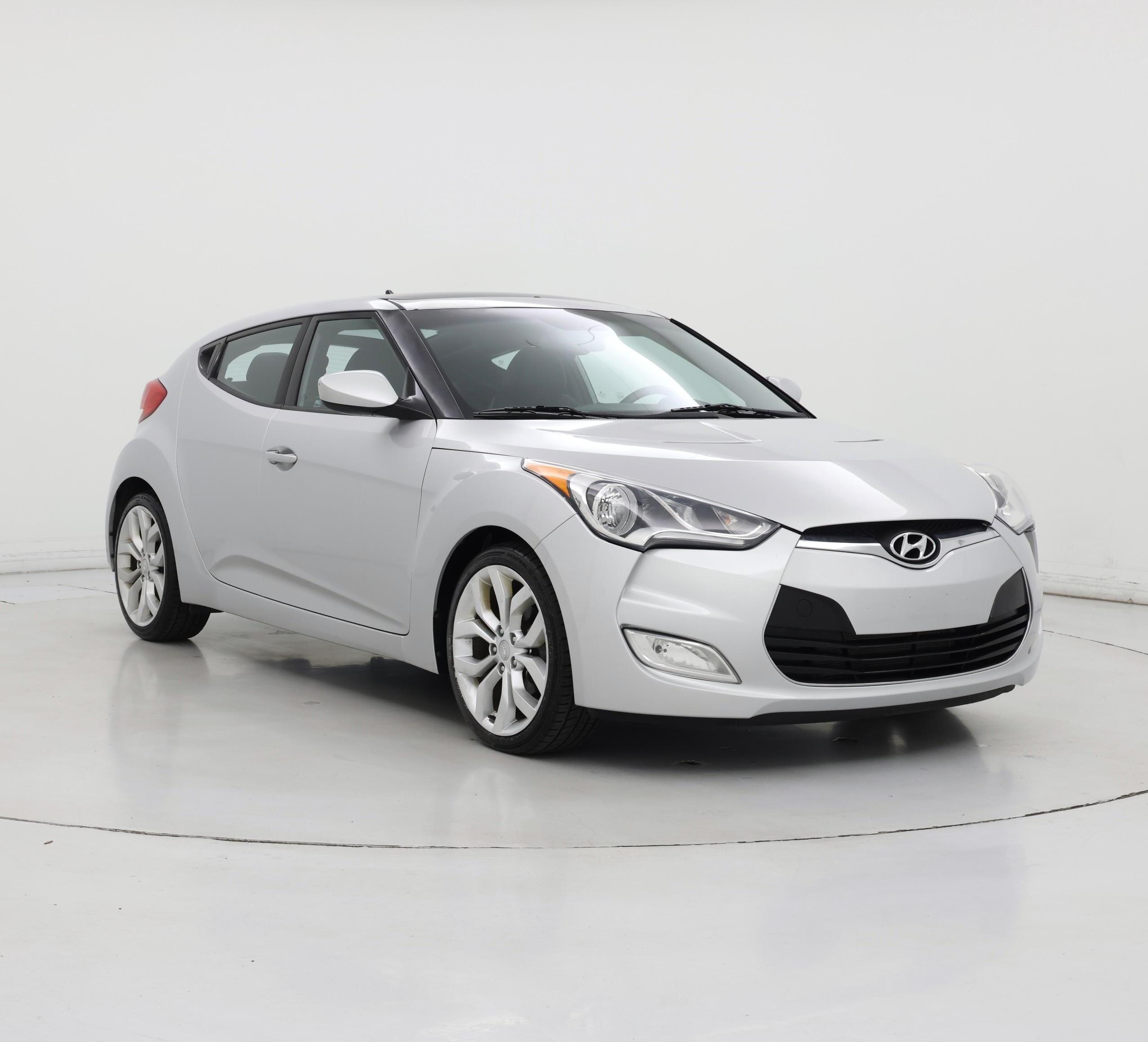 Silver 2015 Hyundai Veloster Coupe  Automatic