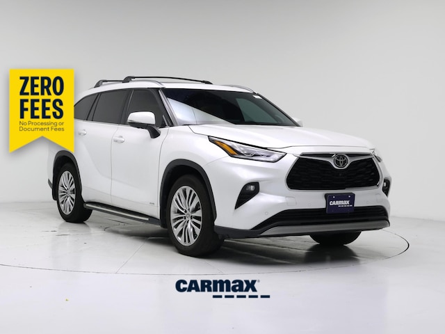 White 2025 Toyota Highlander Hybrid SUV / Crossover All-Wheel Drive Automatic